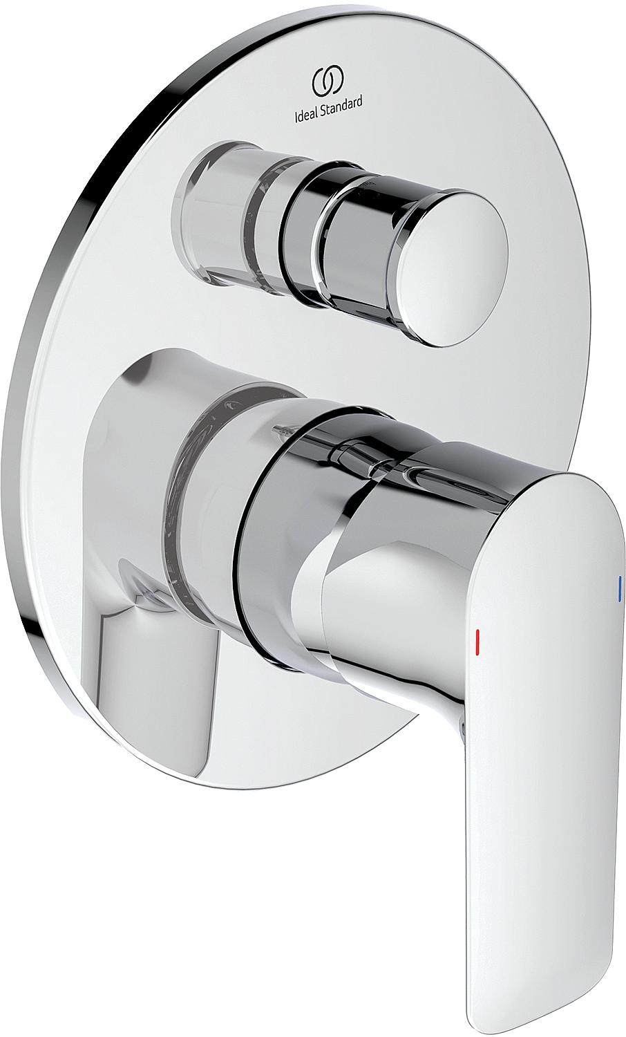 Concealed bath mixer Ideal Standard Connect Air rosette Ø 163 mm chrome