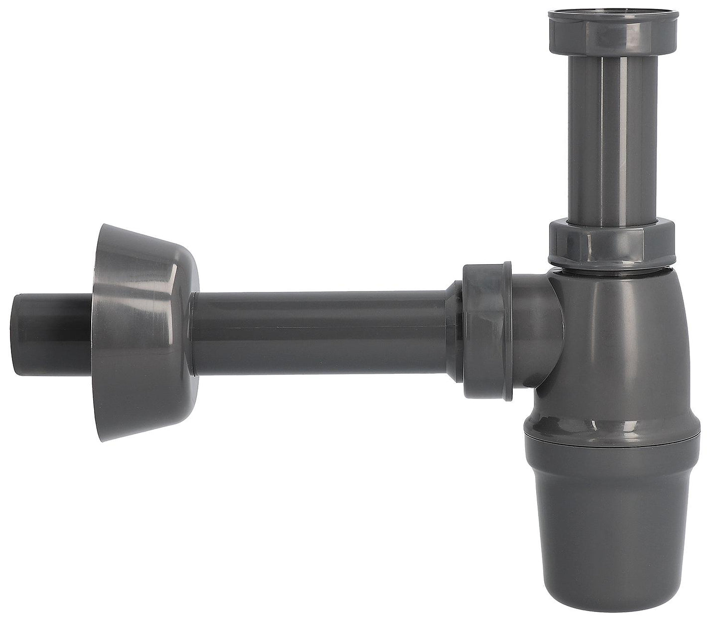 Siphon à bouteille DN32 1 1/4" x 32 mm fabriqué à partir de matériaux recyclés