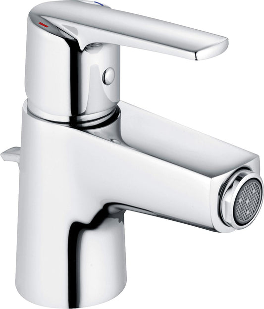 Heinrichschulte Alpha 300 bidet mixer, 101 mm projection, chrome