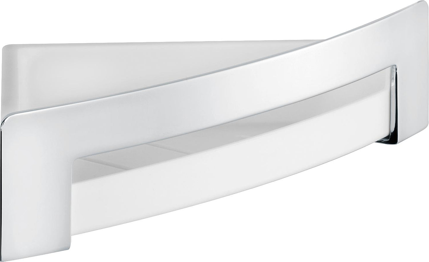 Panier de douche d'angle Heinrichschulte Gamma avec insert 74x199 mm, métal chromé