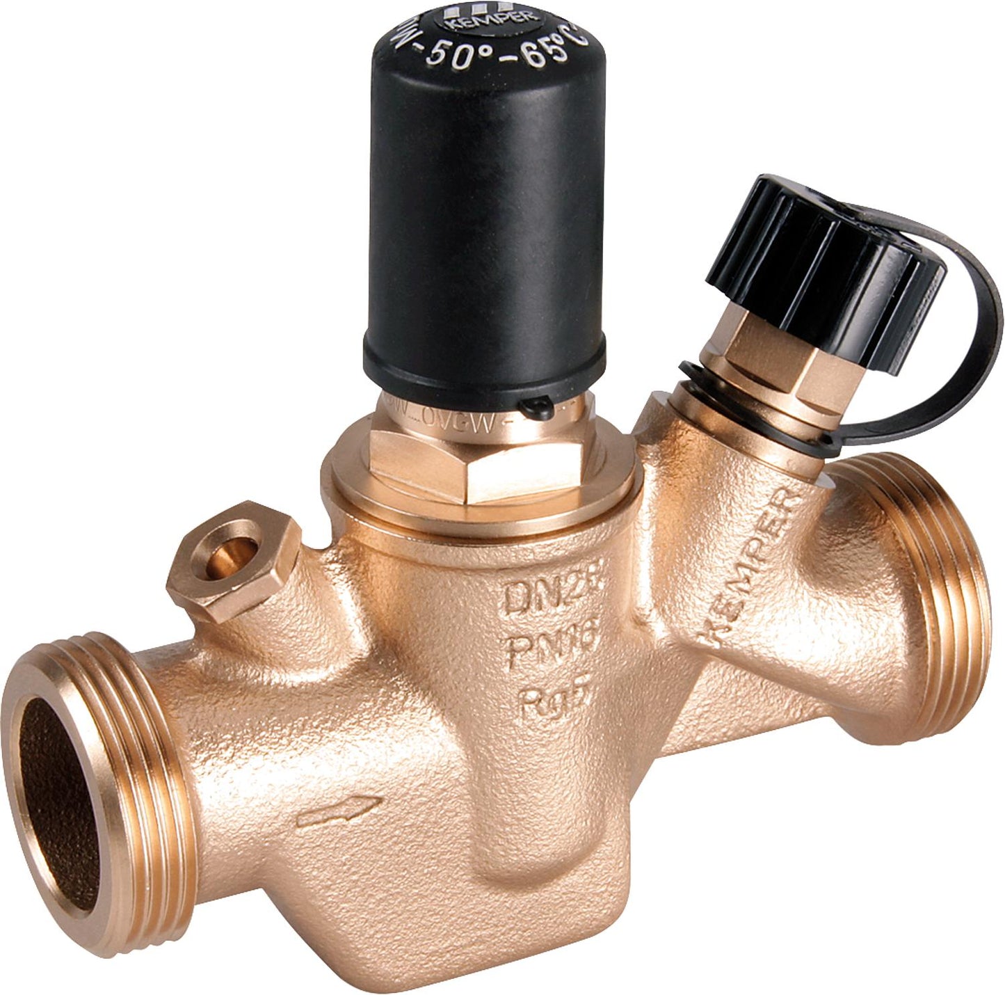 Multitherm circulation control valve, 50°C to 65°C, DN20 (3/4"), internal thread