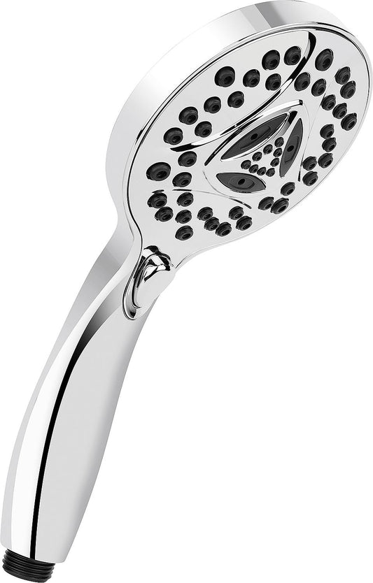 Ladonas hand shower, 5 spray patterns, Ø: 108 mm, chrome