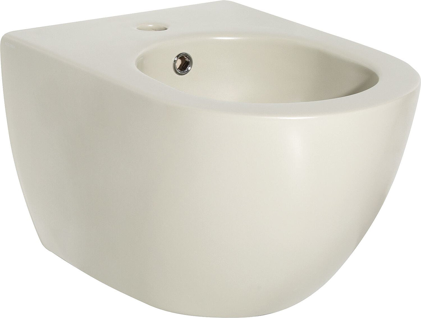 Elanda wall-mounted bidet made of ceramic, Blue Royal matt