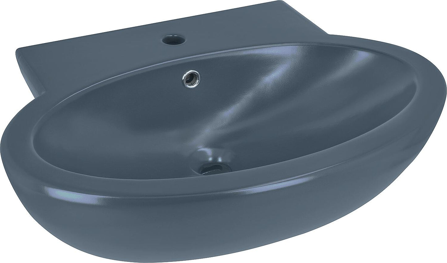 Elanda washbasin 650x500x160 mm white glossy