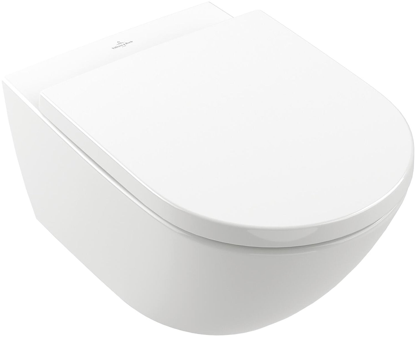 Villeroy &amp; Boch Subway 3.0 wall-hung, deep-flush toilet, TwistFlush, rimless, white, 370x355x560 mm