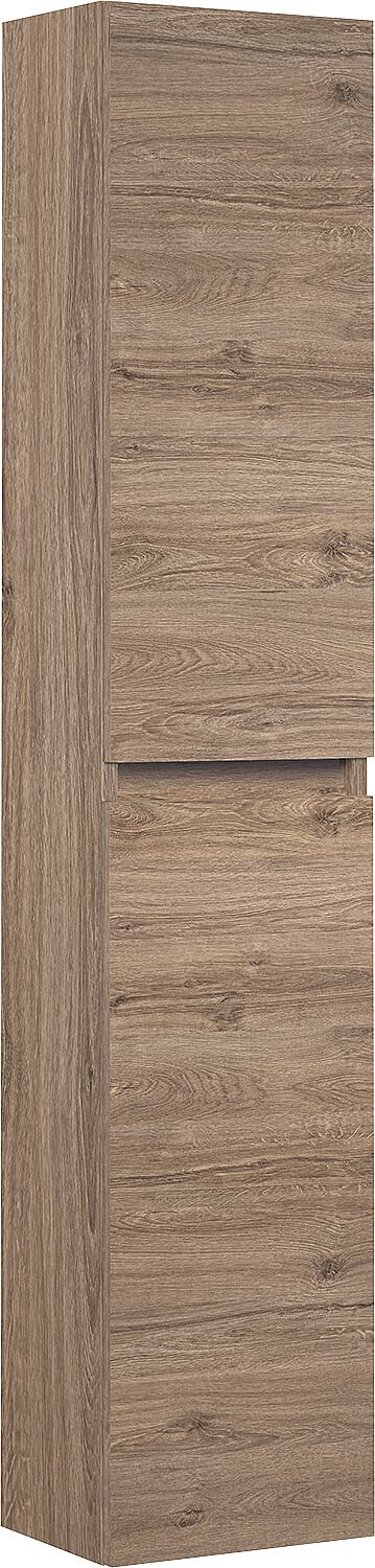 Kora tall cabinet with 2 doors, Nabucco oak, 300x1600x270 mm