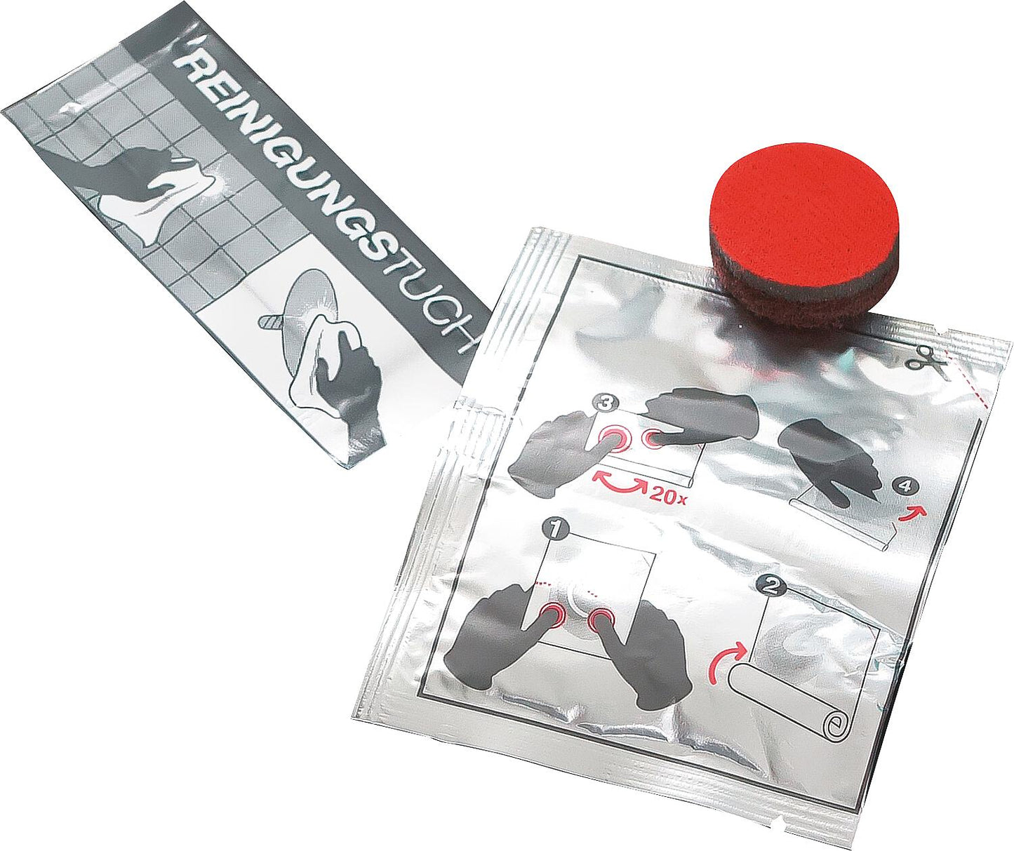 Ensemble adhésif rond emco