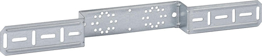 Montageplatte abgesetzt zweifach Stichmass 100/120mm