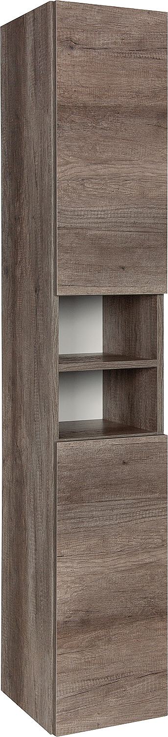 KORA XL tall cabinet, reversible, Chateau Oak, 300x1810x340mm