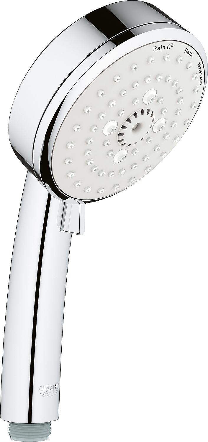 Grohe Tempesta C100 hand shower, 1 spray pattern, Ø 100 mm, chrome