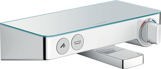 Hansgrohe ShowerTablet Select 300 surface-mounted bath thermostat, 210 mm projection, chrome