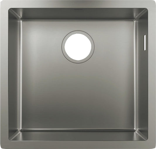 Unterbauspüle Hansgrohe 500 S719-U400 Becken BxT: 400x400 mm