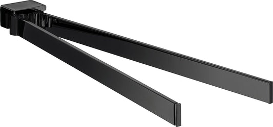 Emco Loft double-arm towel rail, 437mm, black