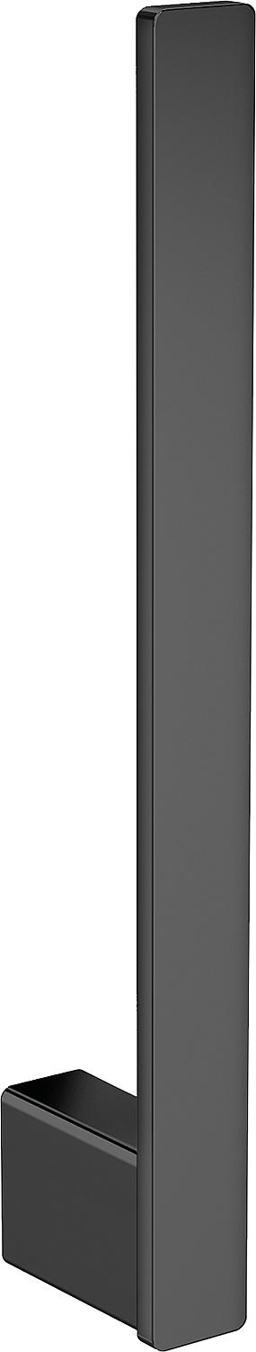 Porte-rouleau de papier de réserve, style loft, noir, vertical