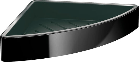 Corner soap dish emco loft, leg length 179 mm, black