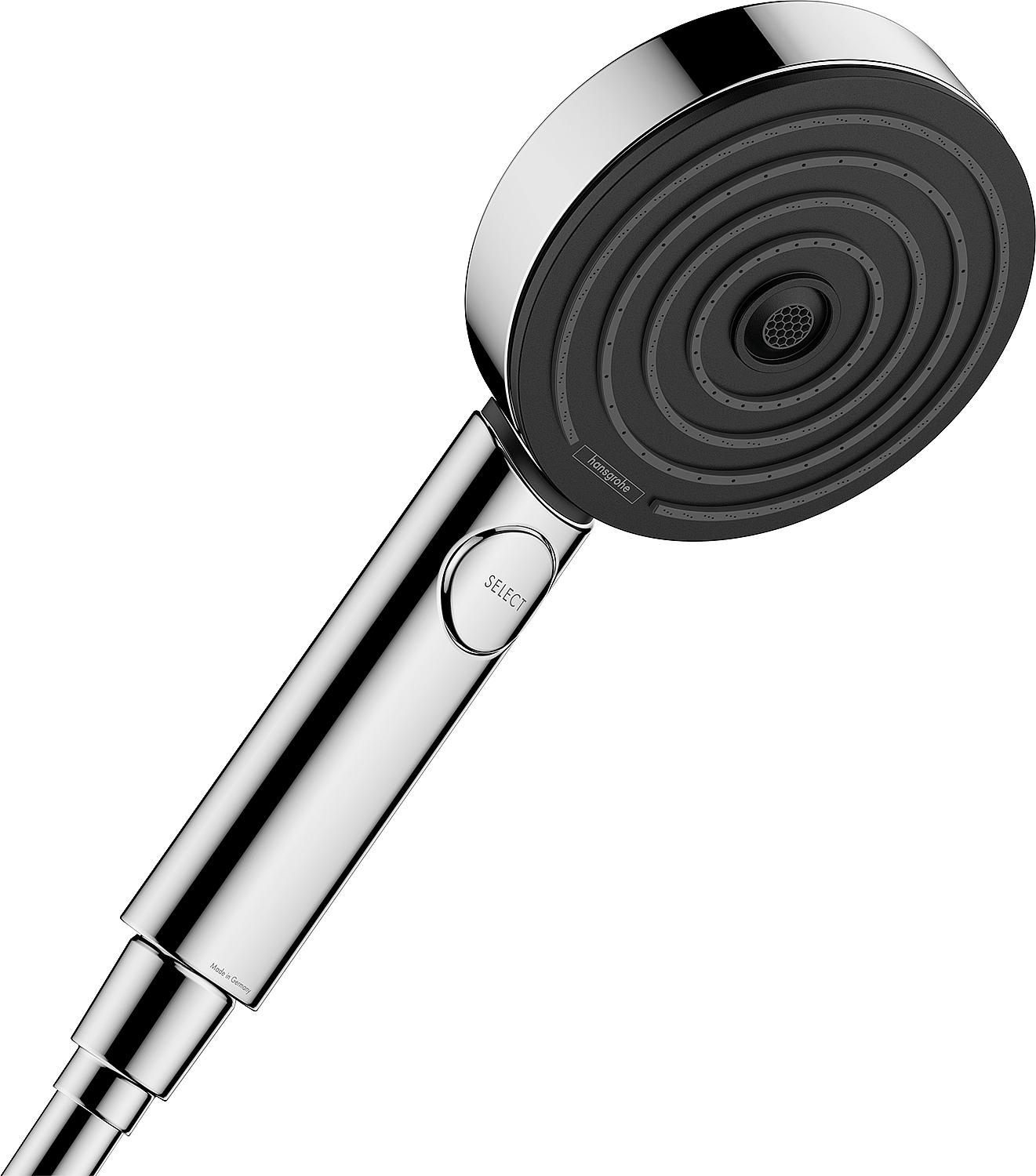 Hansgrohe Pulsify 105 hand shower, 1 spray pattern, Ø 105 mm, chrome