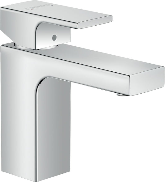 Hansgrohe 100 Vernis Shape basin mixer, 110 mm projection, chrome, without waste fitting