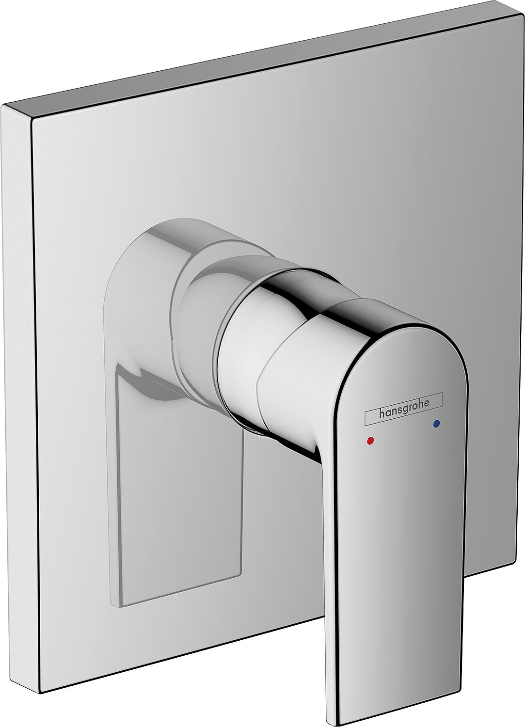 Hansgrohe Vernis Shape concealed shower mixer with rosette 156x156 mm, chrome