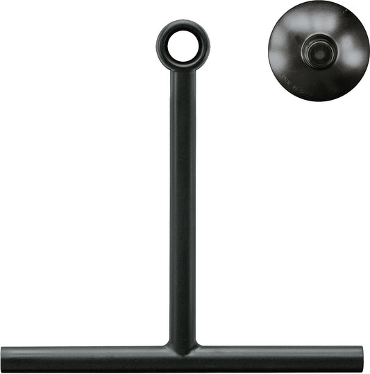 Lindo shower squeegee, black, 220 x 230 x 30 mm