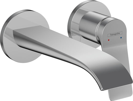 Hansgrohe Vivenis wall-mounted basin mixer, 192 mm projection, chrome