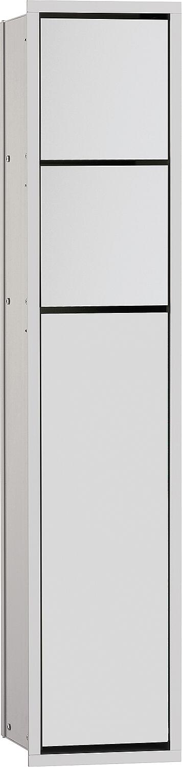 Module WC emco (Public) asis 150 809 mm raccordement aluminium à droite