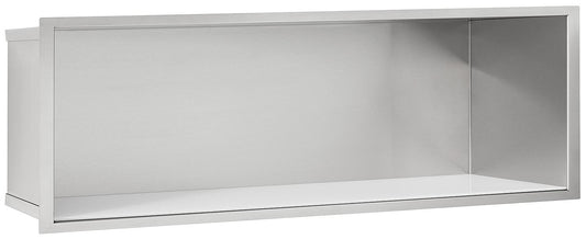 Wall niche WxHxD: 924x324x150 mm Stainless steel back panel
