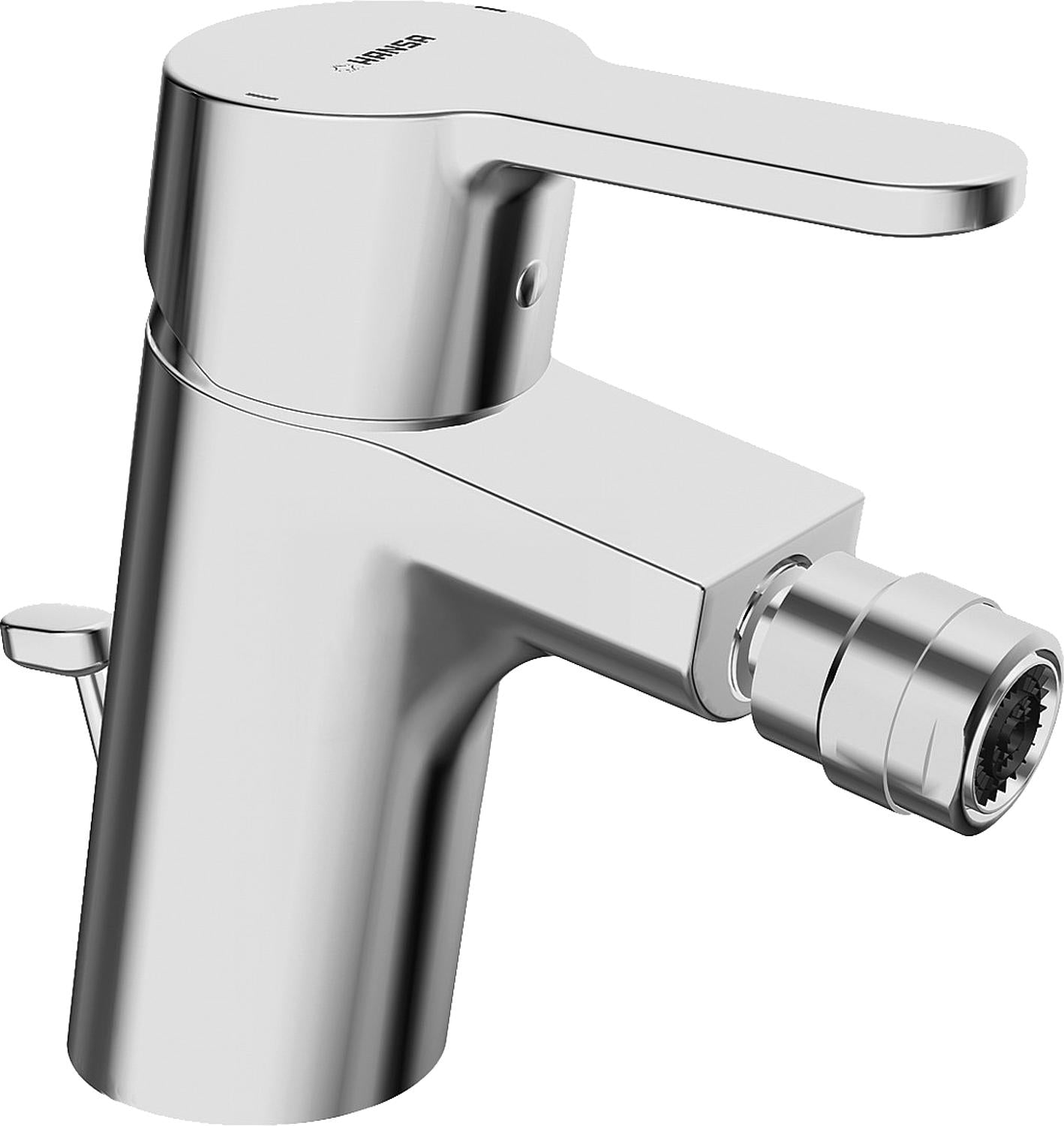 Mitigeur de bidet Hansa Hansaprimo, saillie de 107 mm, chromé
