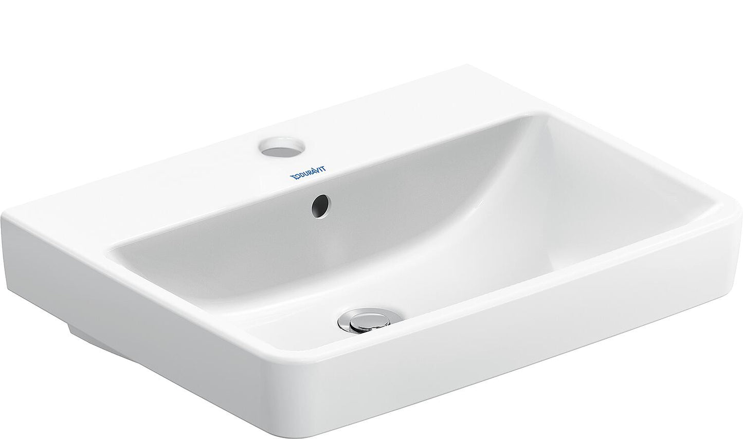 Waschtisch Duravit No. 1 BxHxT: 550 x 175 x 460 mm, m. Ül., m. 1 HL, weiss