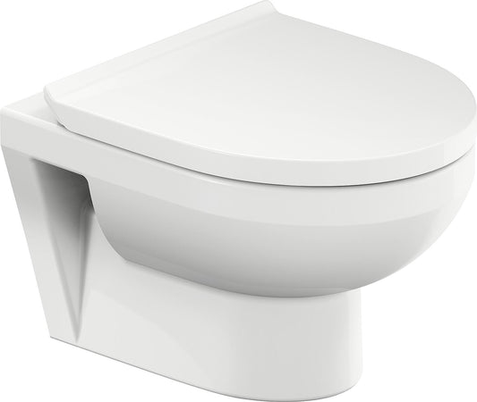 Lave-vaisselle sans rebord Duravit n° 1, à fermeture amortie, blanc.