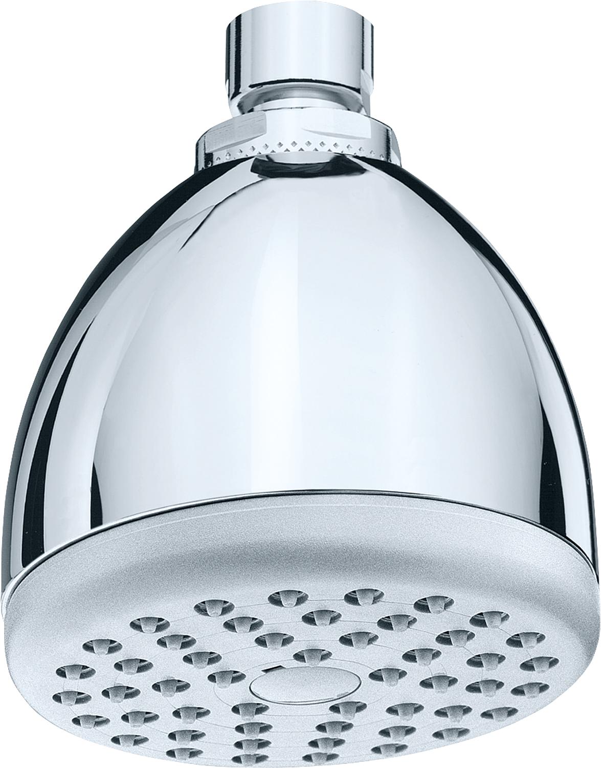 OVO-RAIN 1 shower head, spray pattern, Ø 90 mm, chrome