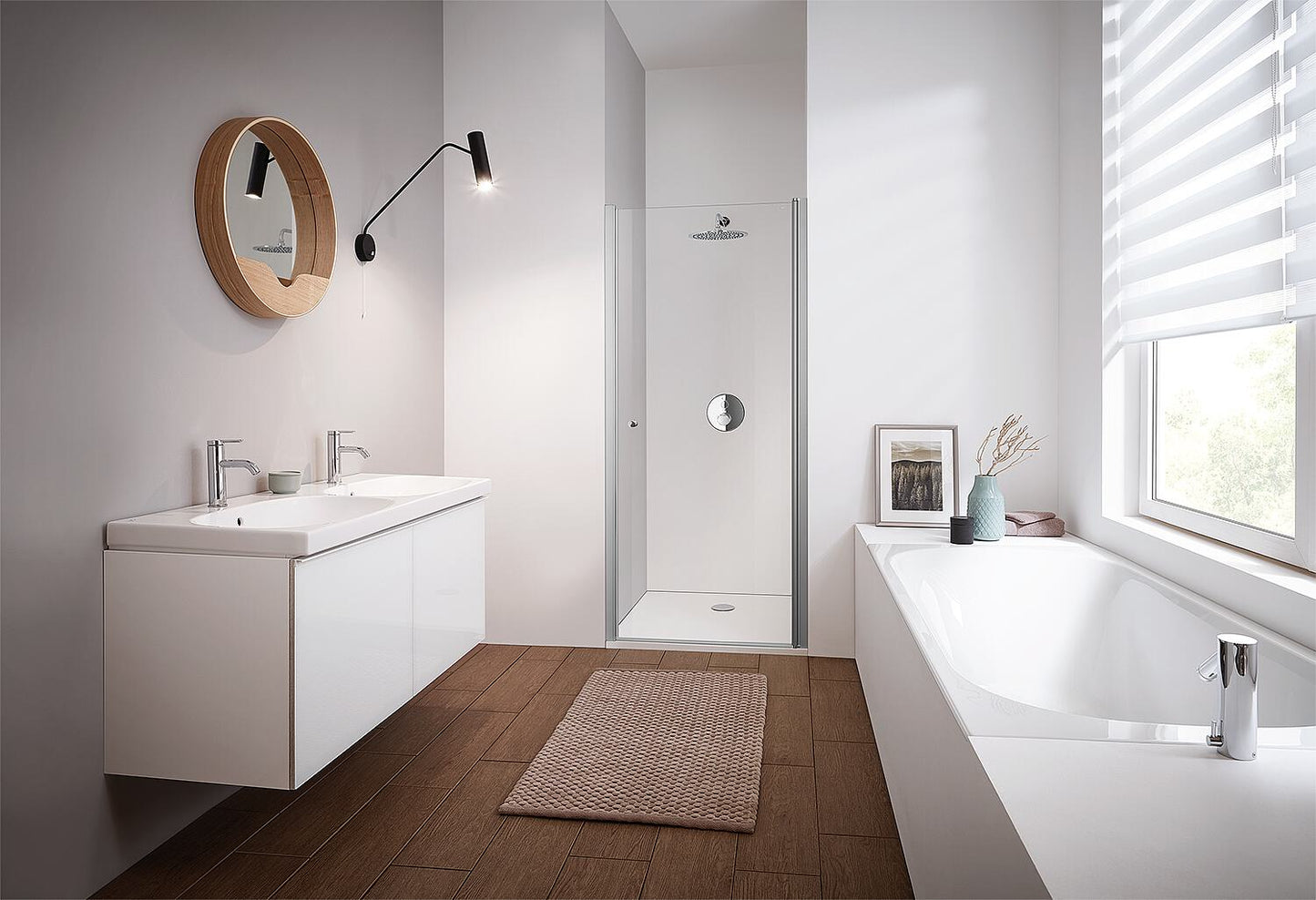 Nischentür TwiggyPlus, 1 Pendeltür