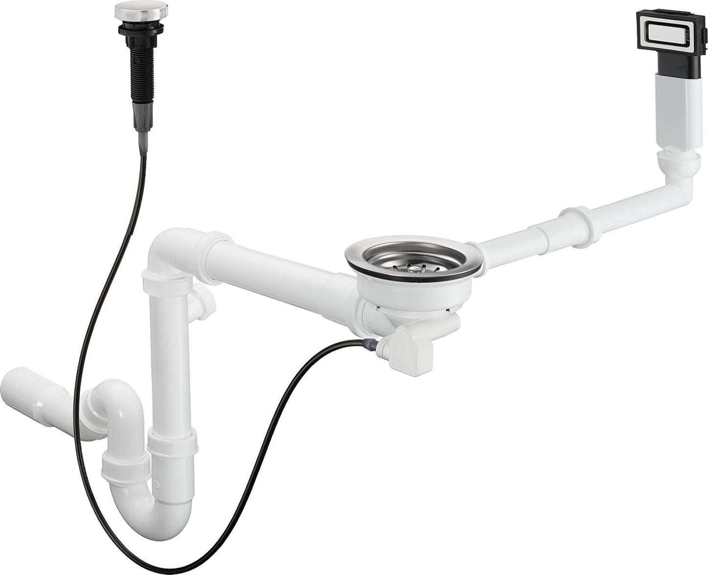 HG Automatic Drain and Overflow Fitting 660 D14-11 BSO