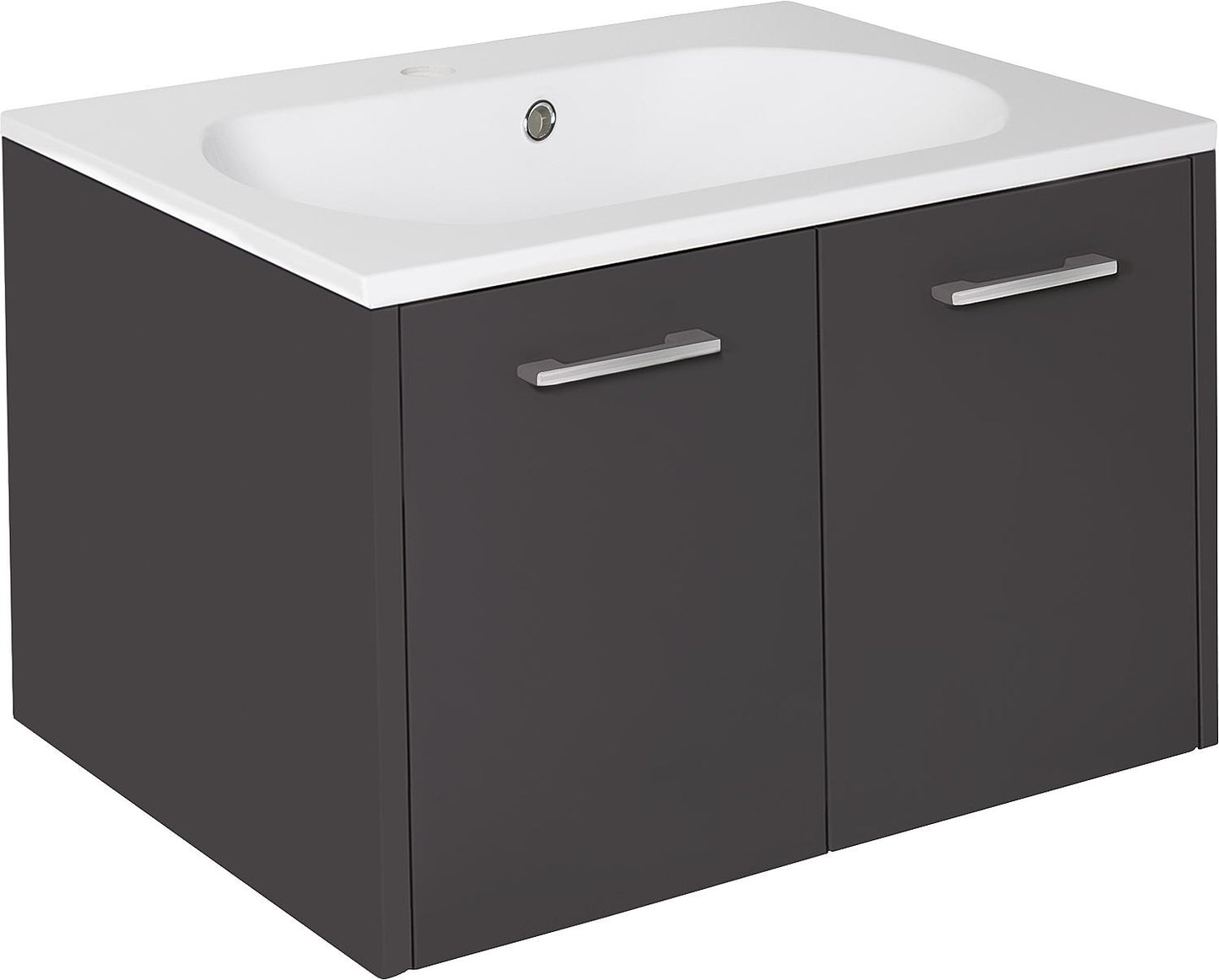 WTU+Mineral cast water heater ENI, Nordic oak, 2 doors, 600x459x500mm