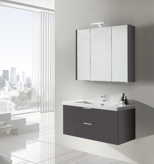 Badmöbel-Set Epil, 1060 mm, mit 2 Frontauszügen
