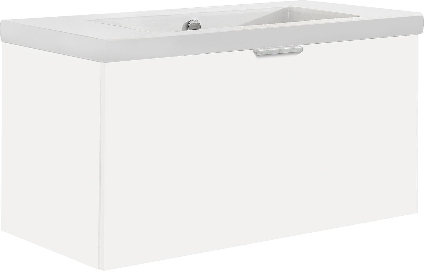 WTU+Ceramic WT EPIL anthracite high gloss 1 drawer 860x550x510mm
