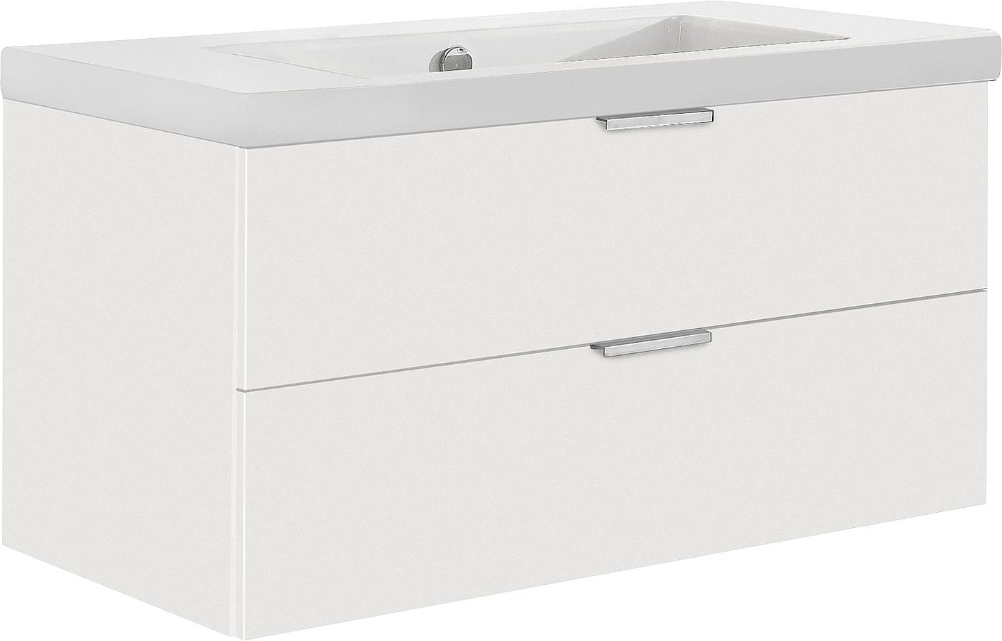 WTU+Ceramic WT EPIL anthracite matt 2 drawers 860x550x510mm