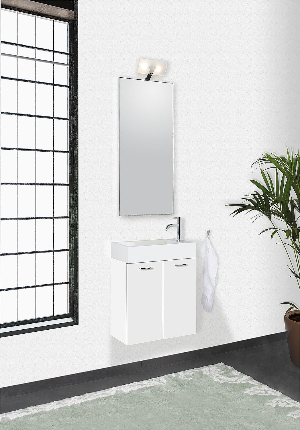 ENISAR bathroom furniture set, Thea oak