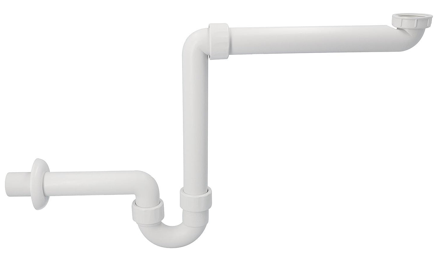 Siphon de lavabo gain de place