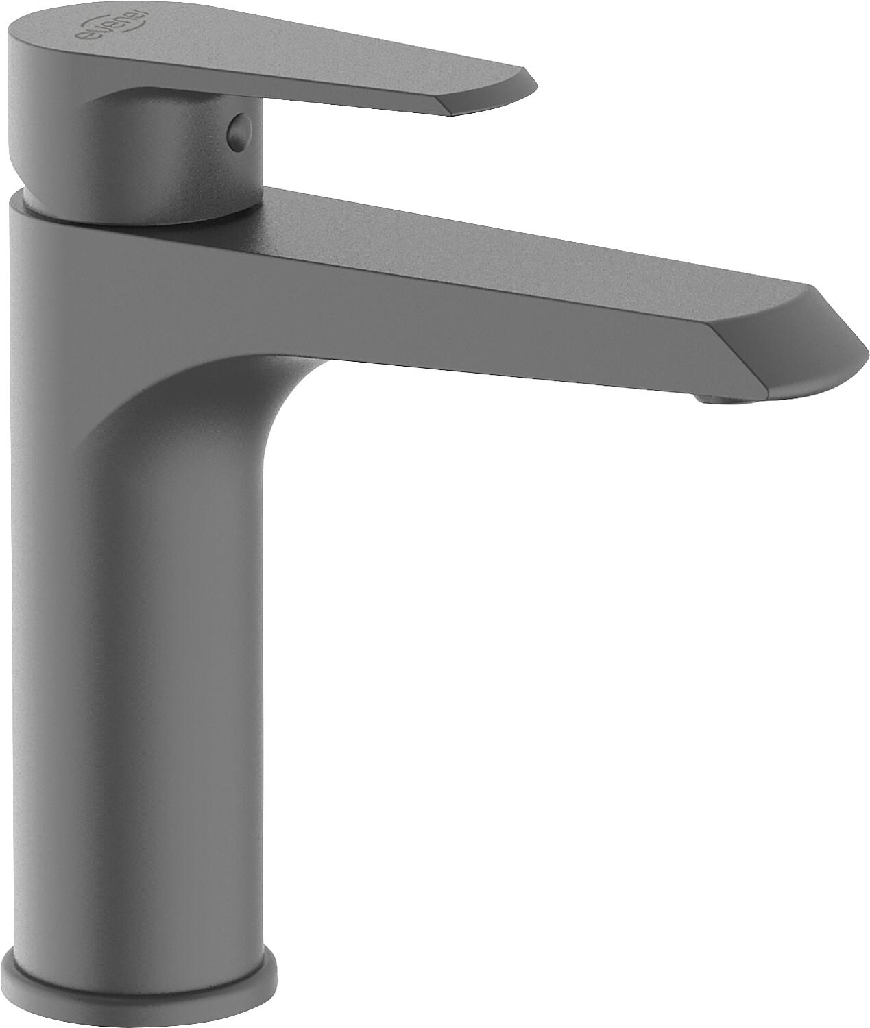 Tabay medium basin mixer with click valve, Graphite
