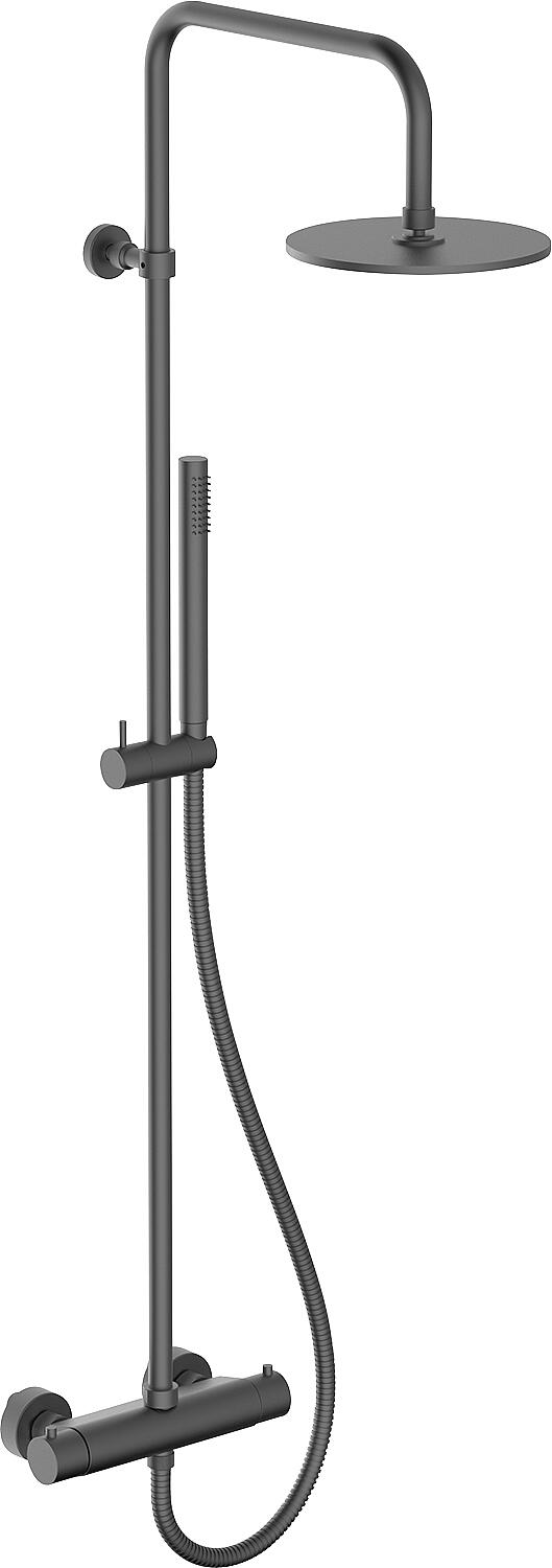 Brause-System Tabay mit Thermostat Graphite