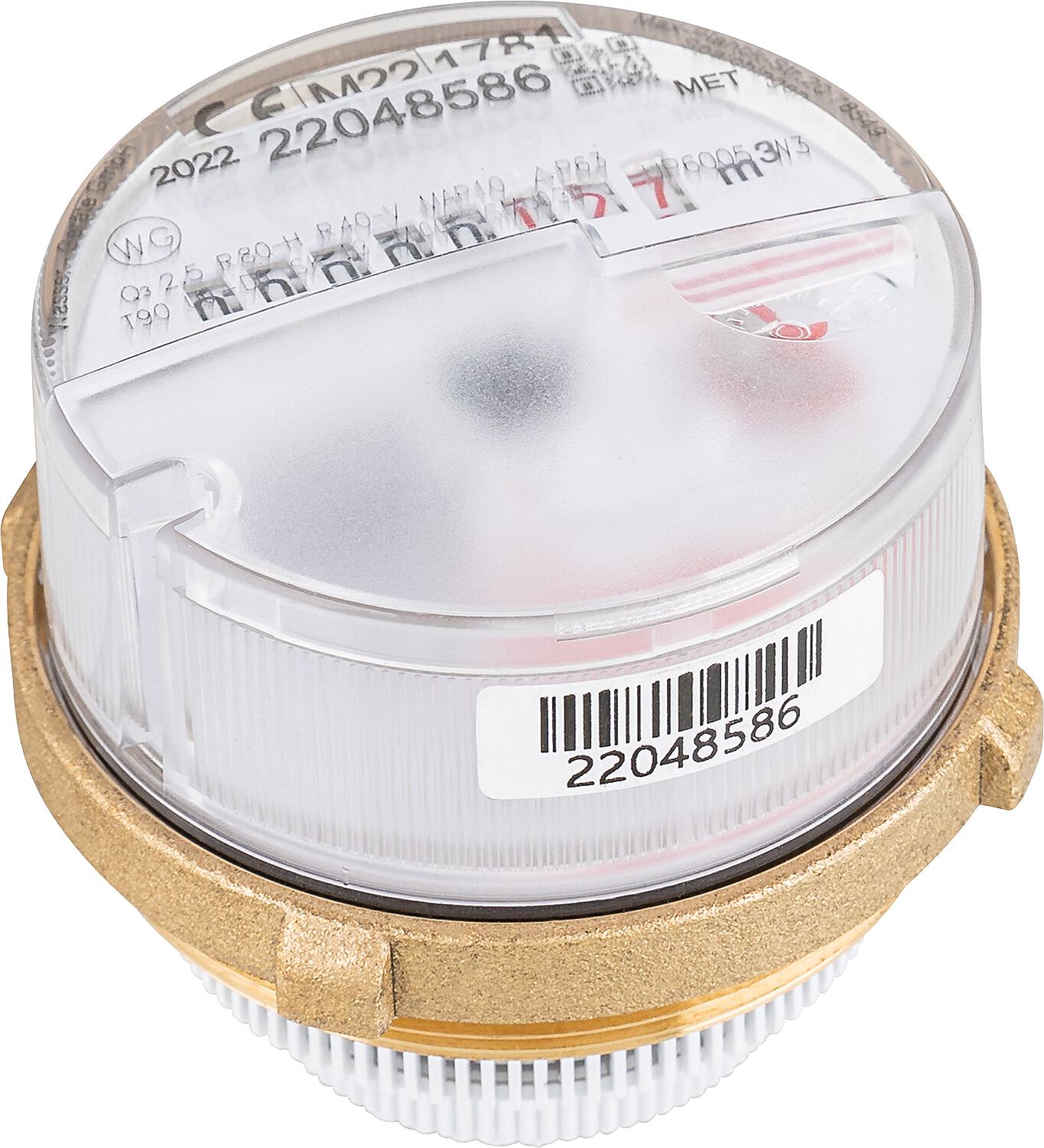 WW measuring capsule meter - modular M64x2, Qn 1.5, MetronaBrunata 307/2 Incl. calibration and conformity fee