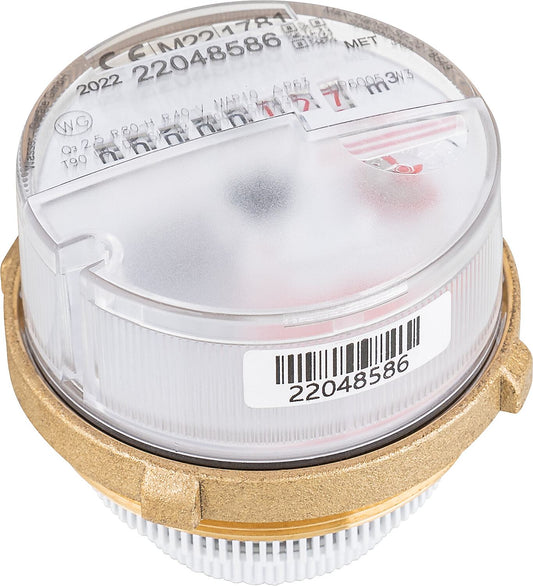 WW measuring capsule meter - modular M64x2, Qn 1.5, MetronaBrunata 307/2 Incl. calibration and conformity fee