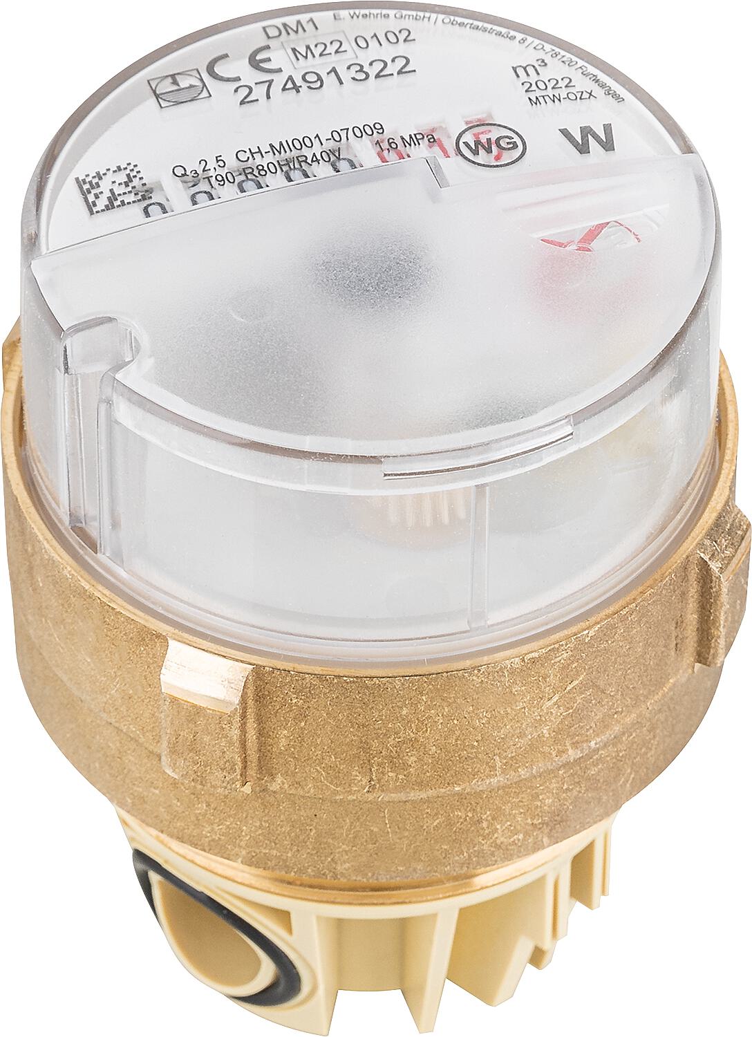 WW measuring capsule meter M60x2, Qn 1.5, compatible with Deltamess, including calibration and conformity fee