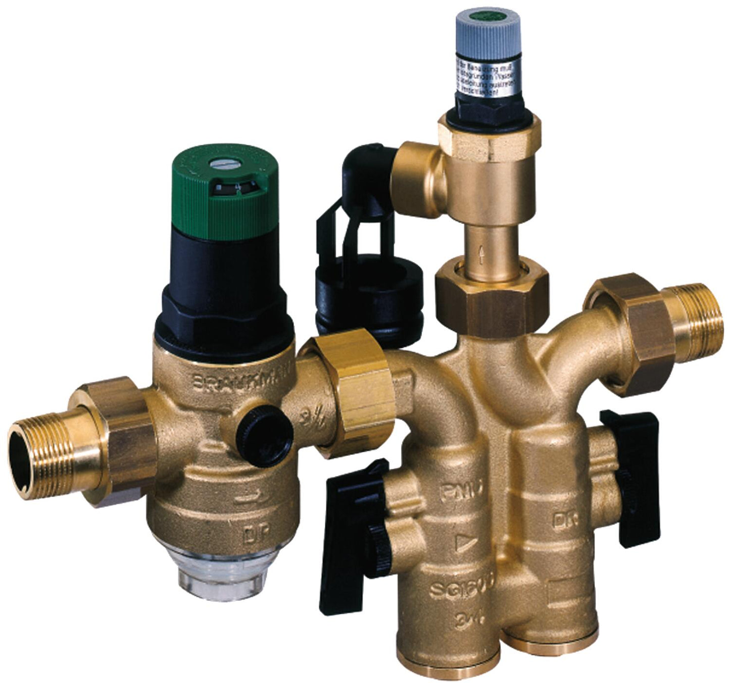 Safety group SG 160 SD DN25 (1") 8 bar, with pressure reducer