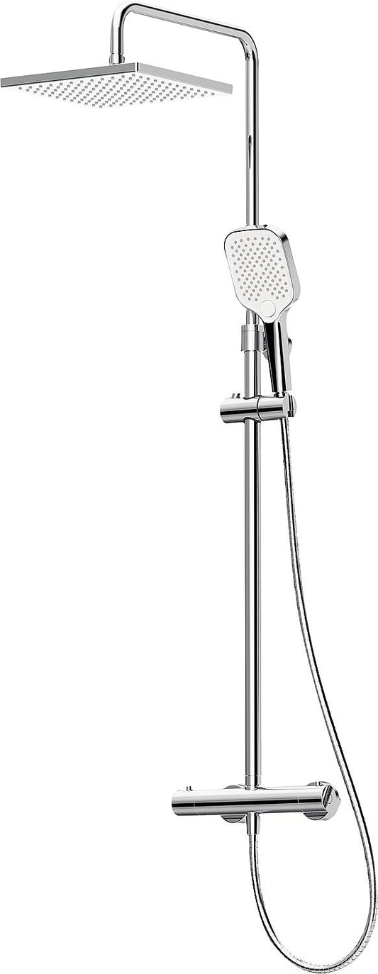 Brause-System Muun Eckig mit Kopfbrause 250x250 mm