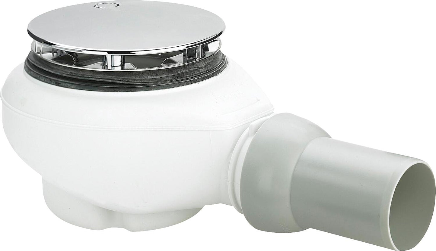 VIEGA shower tray drain Temoplex model 6960, chrome-plated