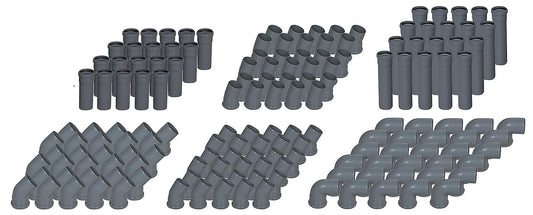 Paquet HT DN50 - 160 pièces