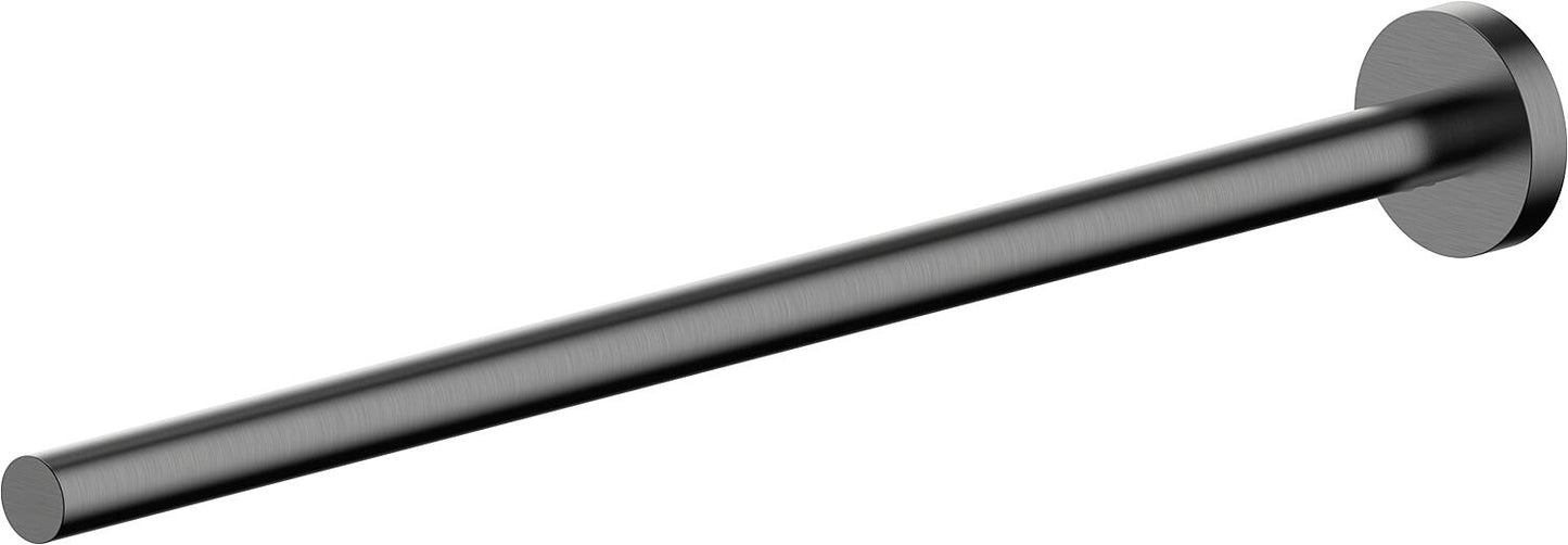 Eldrid single-arm towel rail, L=405 mm, brass, light bronze color