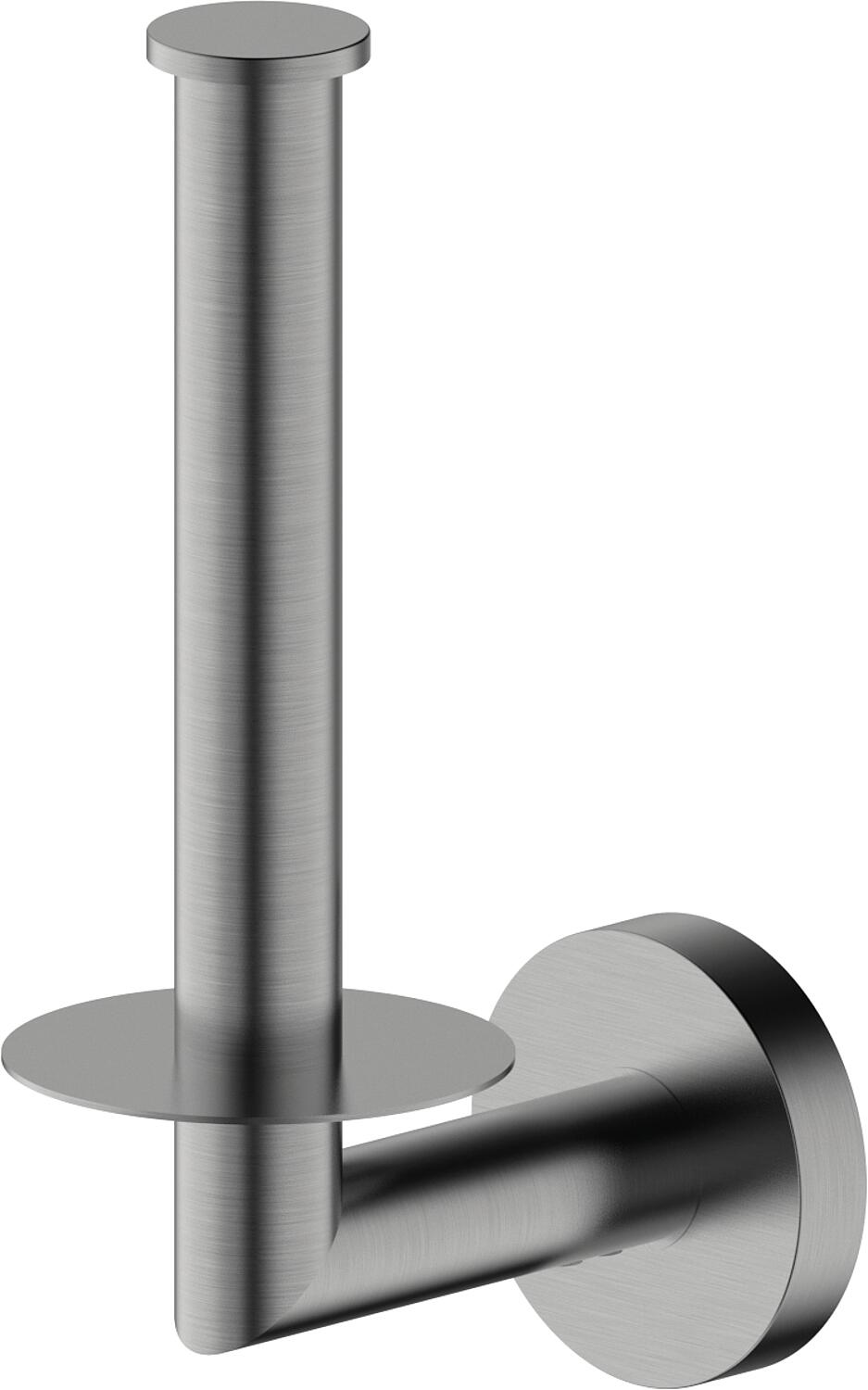Spare paper roll holder Eldrid brass light bronze vertical