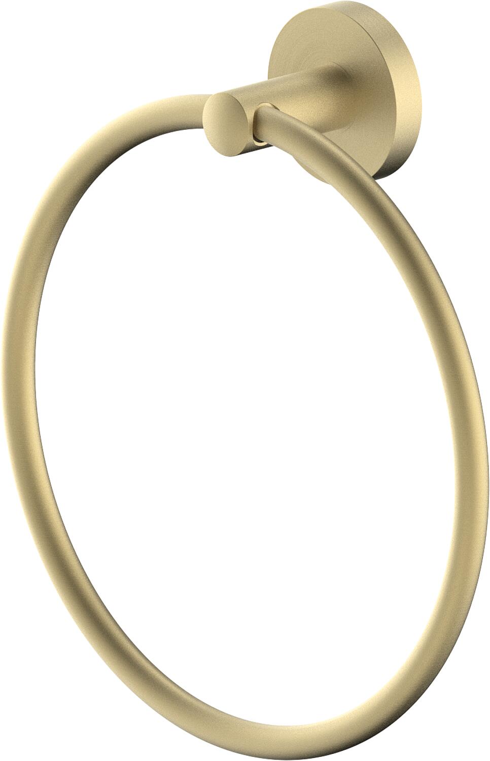 Towel ring Eldrid brass color light bronze